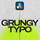 Grungy Typography | DR - VideoHive Item for Sale