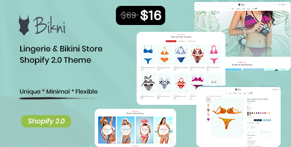 Bikni - Lingerie & Bikini Store Shopify 2.0 Theme