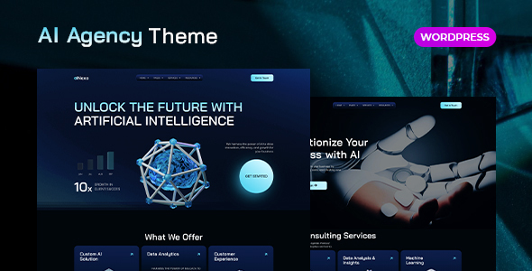 aiNexa - AI Agency WordPress Theme