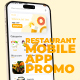 Restaurant Mobile App Promo – iOS and Android - VideoHive Item for Sale