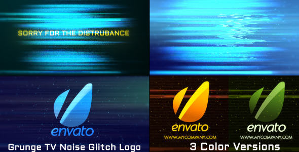 Glitch Noise Logo