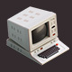 Vintage Computer PNG Set - GraphicRiver Item for Sale