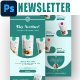 Dry Fruits and Nuts Email Newsletter PSD Template - GraphicRiver Item for Sale