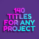 Titles - VideoHive Item for Sale