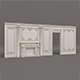 Wall Molding in Classic French Style 52 - 3DOcean Item for Sale