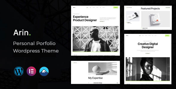 Arin - Personal Portfolio WordPress Theme