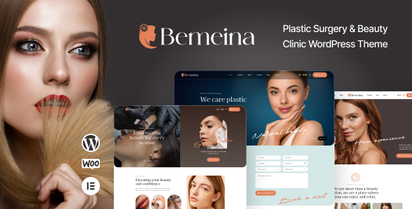 Bemeina - Plastic Surgery & Beauty Clinic WordPress Theme