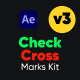 Check & Cross Marks Vol.3 For After Effects - VideoHive Item for Sale