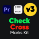 Check & Cross Marks Vol.3 For Premiere Pro - VideoHive Item for Sale