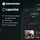 CapWise - Trading & Investment Elementor Pro Template Kit - ThemeForest Item for Sale