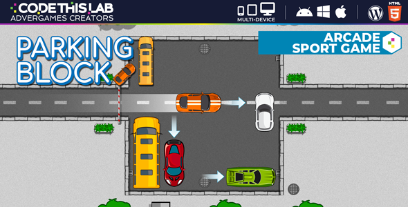 Parking Block - HTML5 Puzzle Game