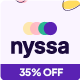 Nyssa - Creative Modern Lottie Animation Multipurpose WordPress theme - ThemeForest Item for Sale