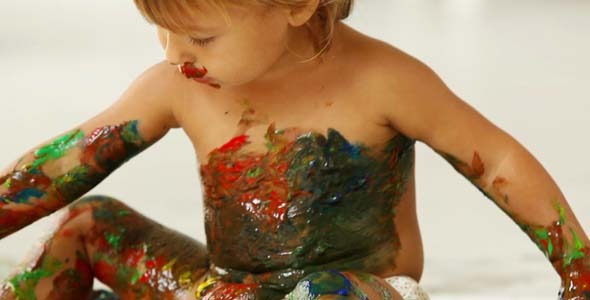 Covered in Paint alt