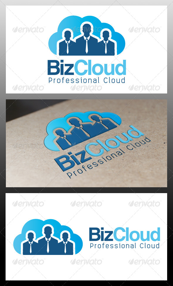 Business Cloud Logo Template