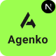 Agenko - Creative Digital Agency React NextJS Template - ThemeForest Item for Sale