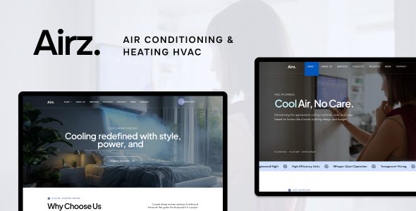 Airz - Air Conditioning & Heating HVAC WordPress Theme