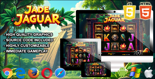 Jade Jaguar - HTML5 Slot Machine