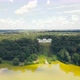 Aerial View Palace And Park Ensemble. The Tarnovsky Estate Kachanovka. Ukraine. - VideoHive Item for Sale