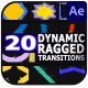 Dynamic Ragged Transitions for After Effects - VideoHive Item for Sale
