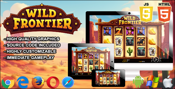 Wild Frontier - HTML5 Slot Machine