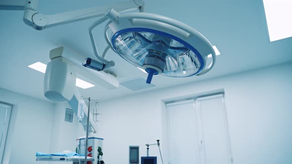 Advanced equipment in the operating room