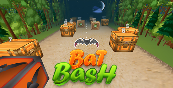 Bat Bash - Box Breaker Game | Construct 3 | HTML5 | 3D