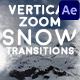 Vertical Zoom Snow Transitions - VideoHive Item for Sale