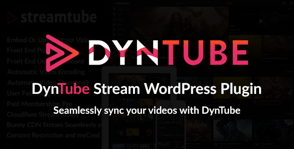 DynTube Stream WordPress Plugin