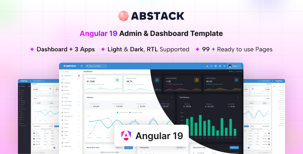 Abstack - Angular Admin & Dashboard Template
