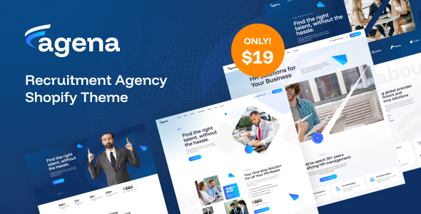 Ap Agena - Recruitment Agency Shopify Theme