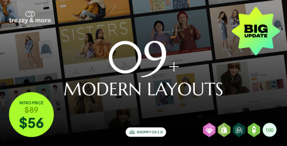 Trezzy | Baby & Kids Clothing Shopify Theme OS 2.0