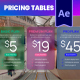 Modern Pricing Table - VideoHive Item for Sale