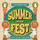 Summer Music Festival Flyer - GraphicRiver Item for Sale