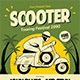 Scooter Touring Festival Flyer - GraphicRiver Item for Sale