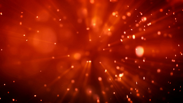 Rain Of Particles Fire