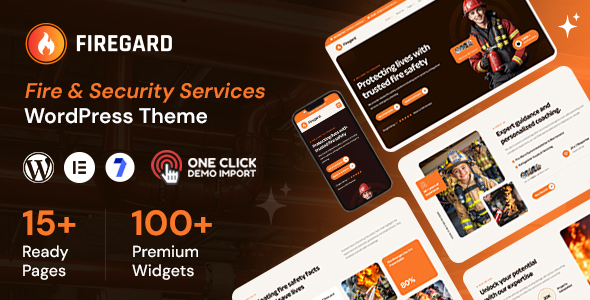 Firegard - Fire & Security Services WordPress Theme