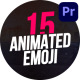 Animated Emoji vol.03 | Premiere Pro - VideoHive Item for Sale