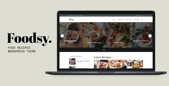 Foodsy - WordPress Food Blog Theme