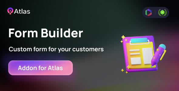 Form Builder Addon - Atlas Laravel Directory Listing