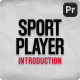 Sport Player Introduction | Mogrt - VideoHive Item for Sale
