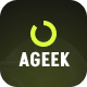 Ageek- Creative & Digital Agency Figma template - ThemeForest Item for Sale