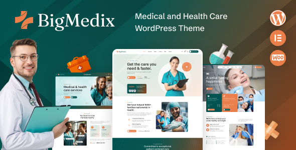 Bigmedix - Medical and Health Care WordPress Theme
