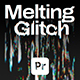Melting Glitch Titles | MOGRT - VideoHive Item for Sale
