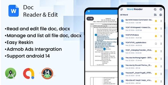 DOC & DOCX Reader Pro: View, Edit, and Organize Your Word Files