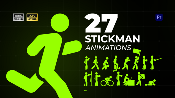 Stickman Motion Pack | MOGRT
