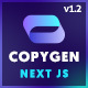 CopyGen – AI Writer & Copywriting Landing Page NextJS Template - ThemeForest Item for Sale