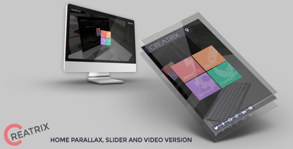 Creatrix - Flat Responsive Template