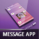 iOS Message App UI - GraphicRiver Item for Sale