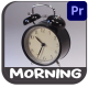 Realistic Morning Items Scene for Premiere Pro - VideoHive Item for Sale