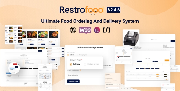 RestroFood | Online Food Ordering & Delivery WordPress Plugin
